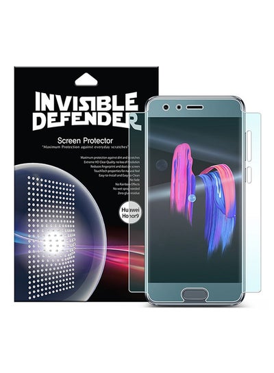 Buy Invisible Defender Full Coverage HD Screen Protector For Huawei Honor 9 Clear in UAE