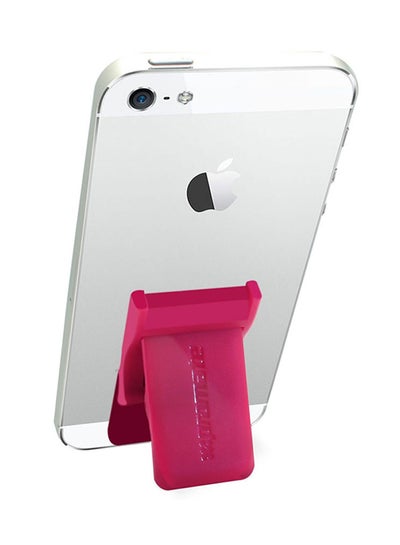 Buy Universal Smartphones Secure Finger Grip And Kick Stand Pink in UAE