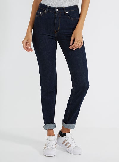 Buy Slim Fit Lea Jeans Blue in Saudi Arabia