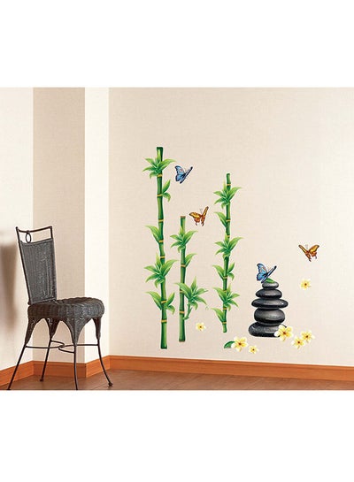 Buy Leaves Wall Decal - Medium -  STA-156 Multicolour 50x70centimeter in UAE