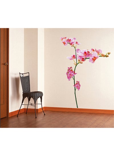 اشتري Orchids Wall Decal وردي 50x70 سنتيمتر في الامارات