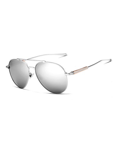 Buy Full Rim Polarized Aviator Sunglasses - Lens Size: 61 mm in Saudi Arabia