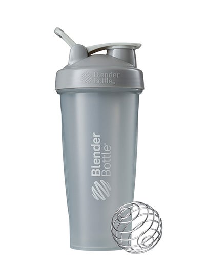 Buy Classic Shaker Bottle With Loop Pebble Grey in UAE