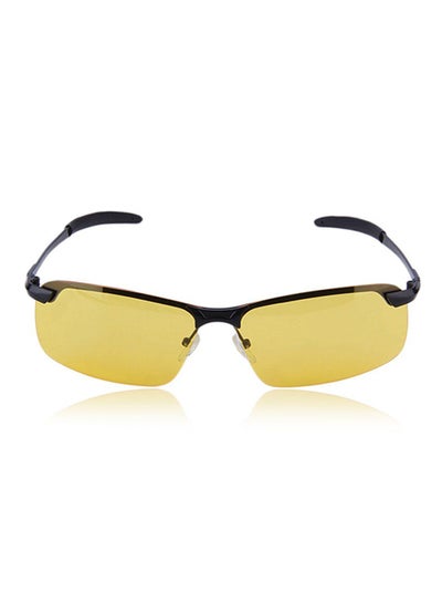 Buy Semi Rimless Rectangular Night Vision Glasses in UAE