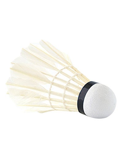 Buy 12-Piece Goose Feather Shuttlecocks in Saudi Arabia