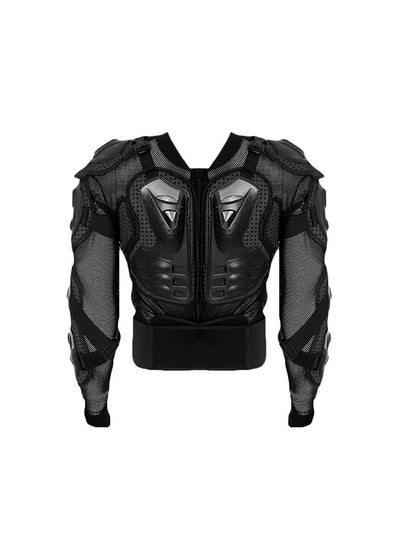 Buy Motorcycle Full Body Spine And Chest Protective Armor Jacket in UAE