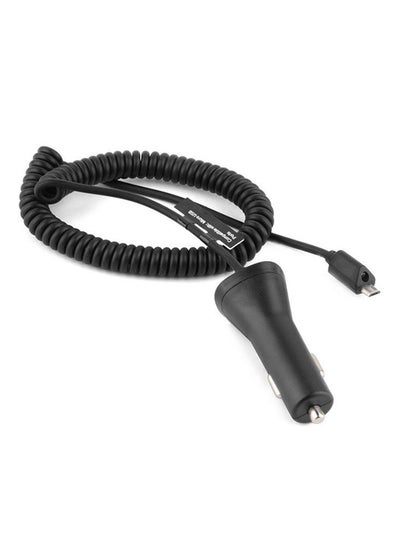 Buy Dual USB Car Charger With Cigarette Lighter Black in Saudi Arabia