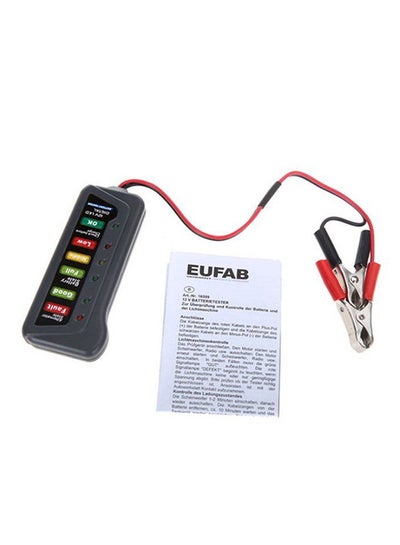 Buy 12V Digital Battery Alternator Tester With 6 LED Display in Saudi Arabia