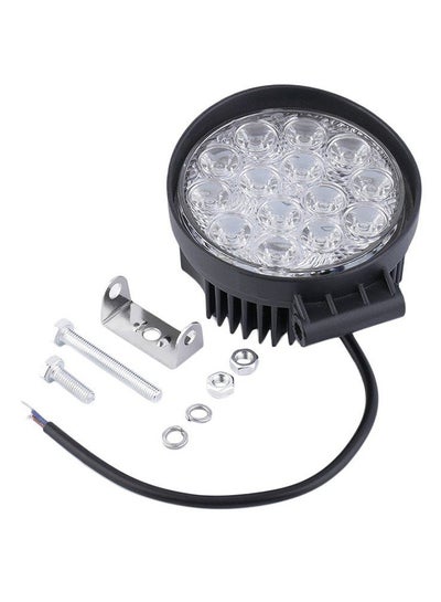 Buy 27W Round 9 LED Fog Headlight For Off-Road Truck/Car/SUV in UAE