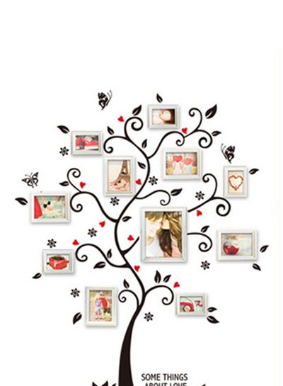 Buy Removable Creative Tree Wall Sticker Black in Saudi Arabia