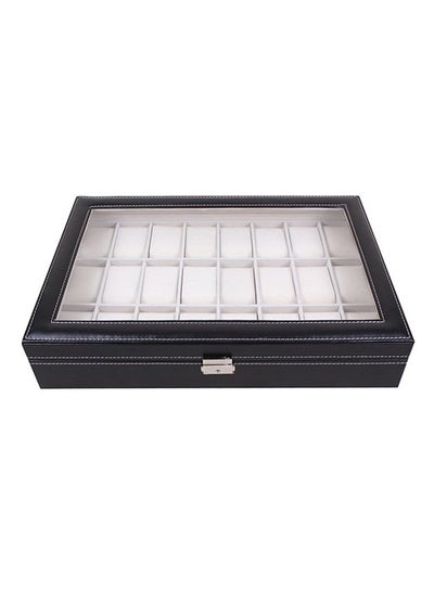 Buy 24-Grid Leather Watch Organizer ZG1046800 in Saudi Arabia