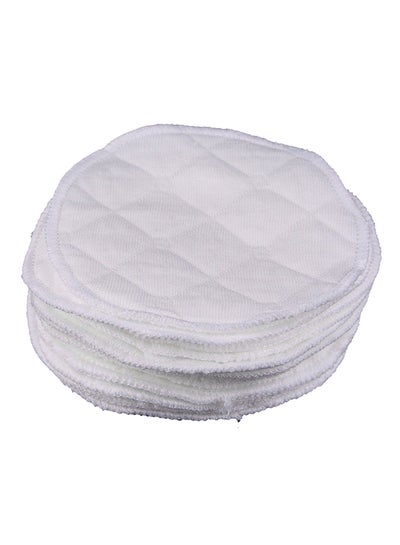 Buy 12-Piece Reusable Nursing Breast Pads Set in UAE