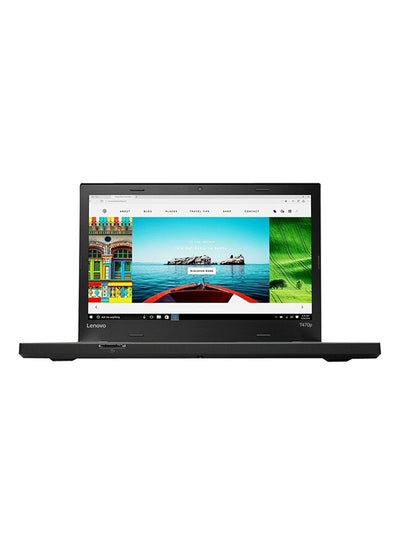 اشتري كومبيوتر محمول ثينك باد T470p بشاشة 14 بوصة ومعالج كور آي7/ ذاكرة وصول عشوائي 8 جيجابايت/ محرك أقراص صلبة إتش دي دي سعة 512 جيجابايت/ بطاقة رسومات نفيديا جي فورس 940MX سعة 2 جيجابايت أسود في مصر