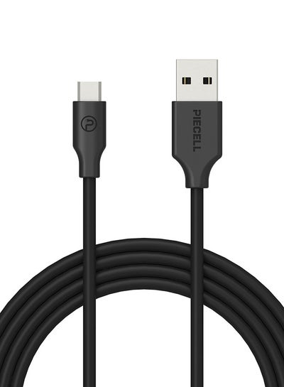 Buy Micro USB Round Charging Cable Black in UAE