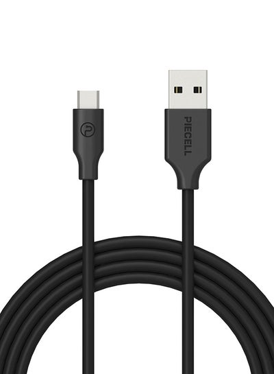 Buy Type-C To USB Charging Cable Black in Saudi Arabia