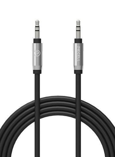 Buy 3.5mm Auxiliary Audio Cable Black in Saudi Arabia