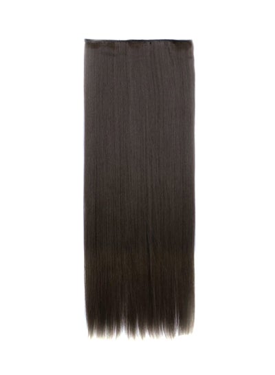 Buy Long Straight Hair Extension Dark Brown in UAE