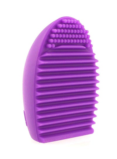 Buy Make Up Brush Cleaning Tool Dark Purple in UAE