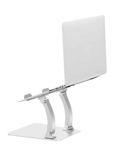 Buy Adjustable Stand Tablet Holder For Mac Book And Laptops Silver in Egypt