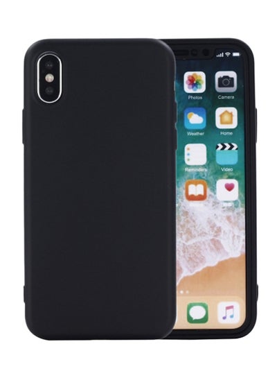 Buy 360 Degree Case Cover For Apple iPhone X Black in Saudi Arabia