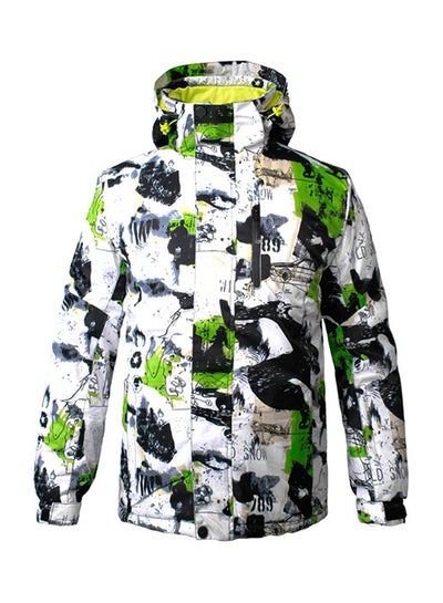 Buy Windproof Ski Jacket Multicolour in UAE