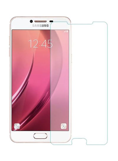 Buy HD Clarity Tempered Glass Screen Protector For Samsung Galaxy C5 Clear in UAE