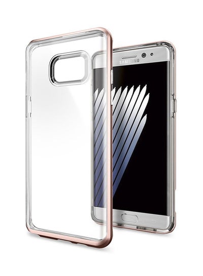 Buy Neo Hybrid Crystal Case Cover For Samsung Galaxy Note 7/Note FE Clear/Rose Gold in UAE