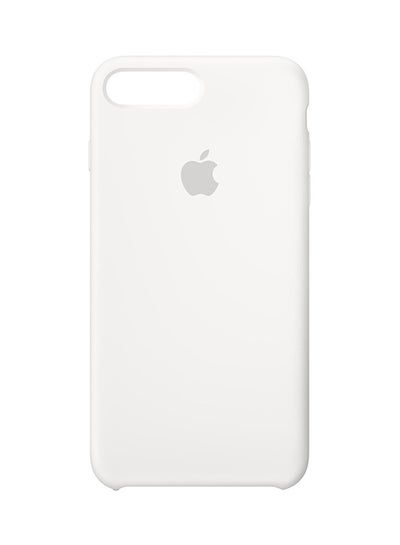Buy Silicone Case Cover For Apple iPhone 7 Plus/ 8 Plus White in Saudi Arabia