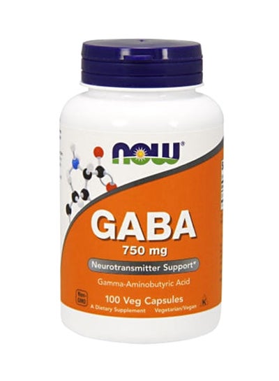 Buy Gaba 750mg 100 Veg Capsules in UAE