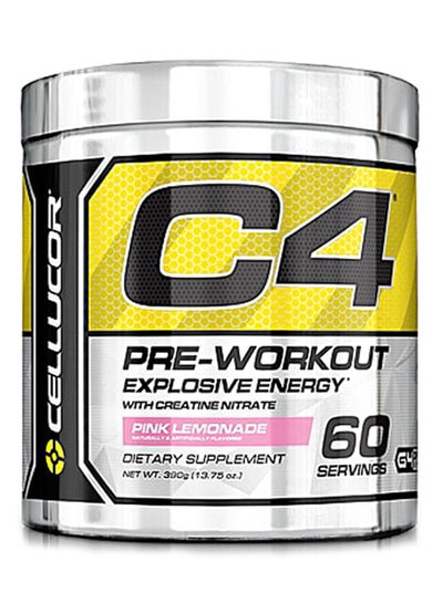 C4 Explosive Energy Pre Workout Pink Lemonade 60 Servings