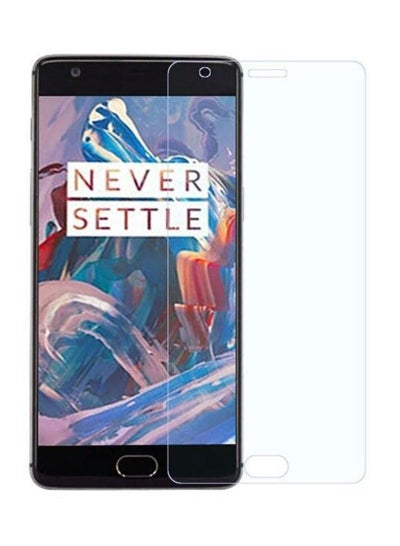 Buy Tempered Glass Screen Protector For Oneplus 3 Clear in UAE