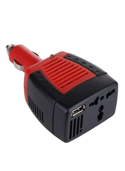 Buy USB Car Charger Red/Black in Saudi Arabia