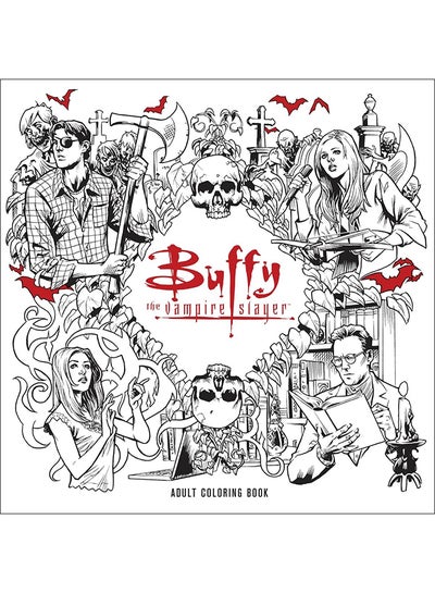 Download Buffy The Vampire Slayer Adult Coloring Book Paperback Price In Uae Noon Uae Kanbkam