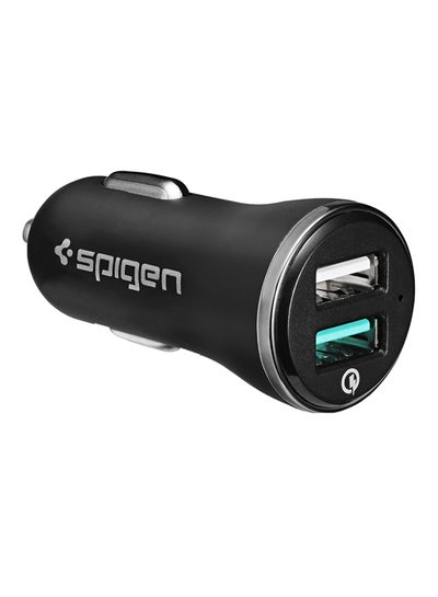 Buy Quick Charge 3.0 Car Charger Black in UAE