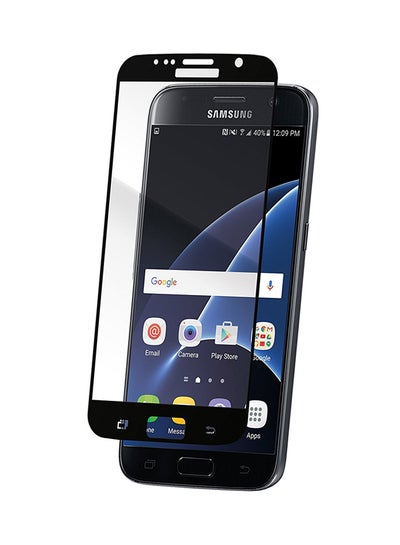 Buy Screen Protector For Samsung Galaxy S7 Black/Clear in Egypt