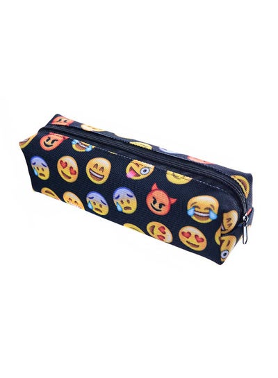 Buy Emoji Pencil Case Black in Saudi Arabia