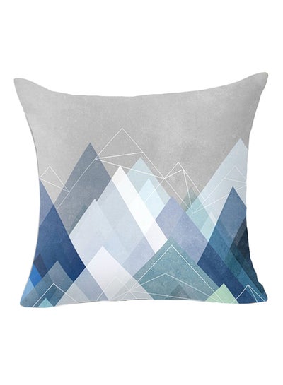 اشتري Graphic Geometric Pattern Skin Friendly Decorative Throw Pillow Case Cushion Cover متعدد الألوان 45 x 45سم في السعودية