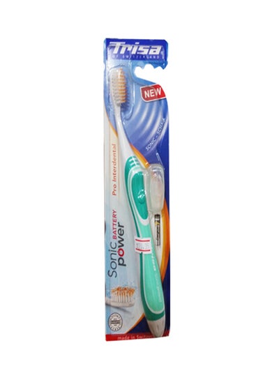 Buy Sonic Battery Power Soft Toothbrush Multicolour in Saudi Arabia