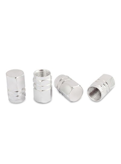 Buy 4-Piece Car Tyre Valve Stem Cap in UAE