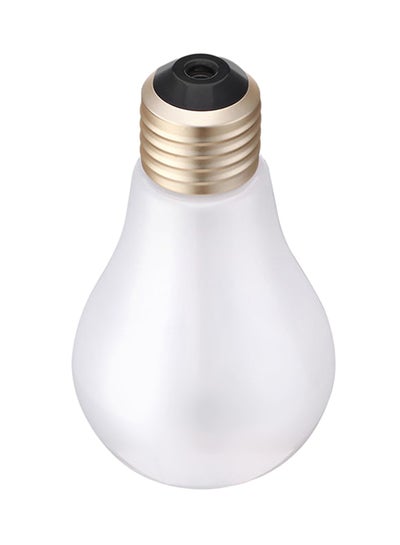 Buy Bulb Shape Cool Mist Humidifier Night Light Gold/White in Egypt