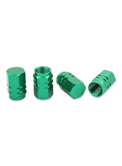 Buy 4-Piece Car Tyre Valve Stem Cap in UAE