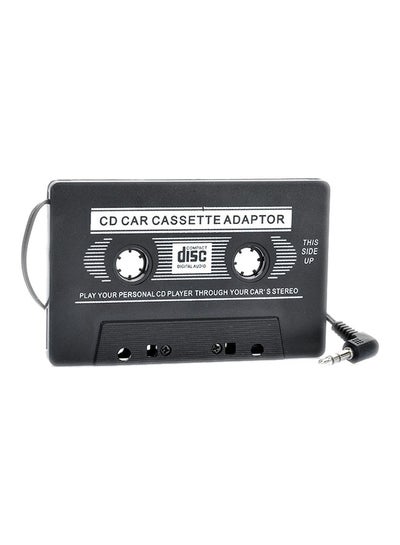 Auto Transmitter Cassette Tape Adapter for MP3/CD/DVD Player price in UAE, Noon UAE