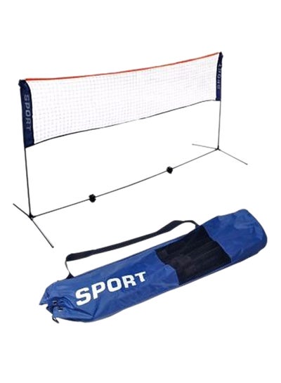 ANGGREK Badminton Net 6.5m Portable Folding Badminton Net Training Mesh