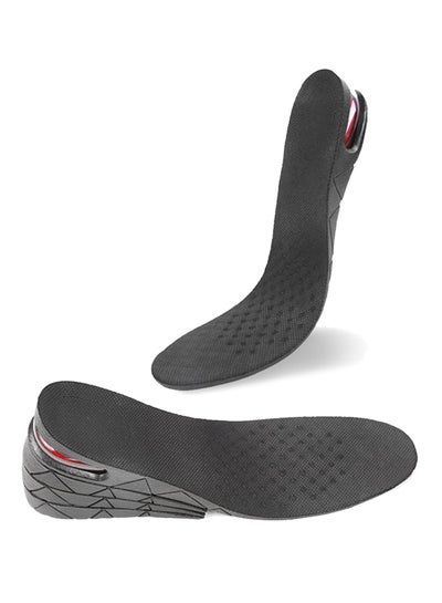 Buy Height Increase Boot Pad 4 Layers Shoe Insoles Black in Saudi Arabia