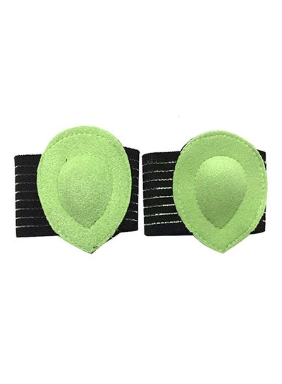 Buy Orthotics Insoles Shoe Pads Black/Green in Egypt