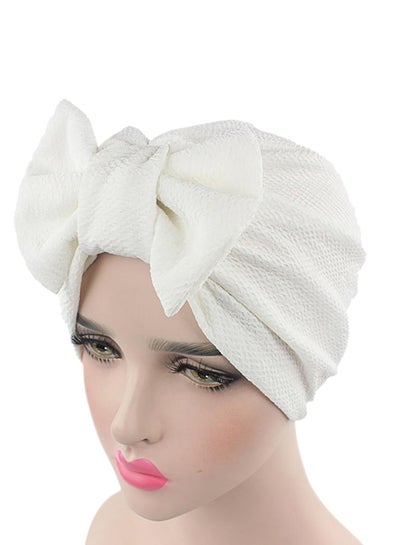 Buy Bowknot Hat White in UAE