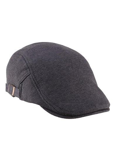 Buy Newsboy Retro Peaked Cap Dark Grey in UAE