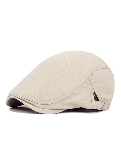 Buy Retro Golf Cap Beige in Saudi Arabia