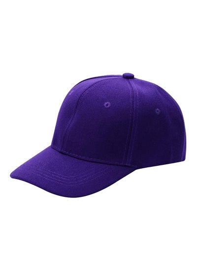 Buy Snapback Hip-Hop Cap Purple in Saudi Arabia