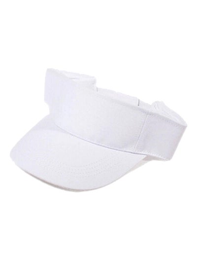 Buy Topless Outdoor Cap White in Saudi Arabia